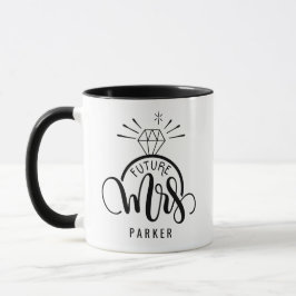 Caneca Futuro MRS - Presente de noivado personalizado