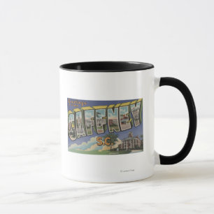 Caneca Gaffney, South Carolina - grandes cenas da letra