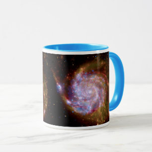 Caneca Galáxia Espiral Messier 101 - Foto do Telescópio H