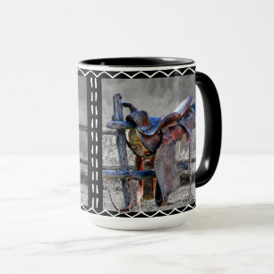 Caneca Galeria de Coral da sela de cavalos