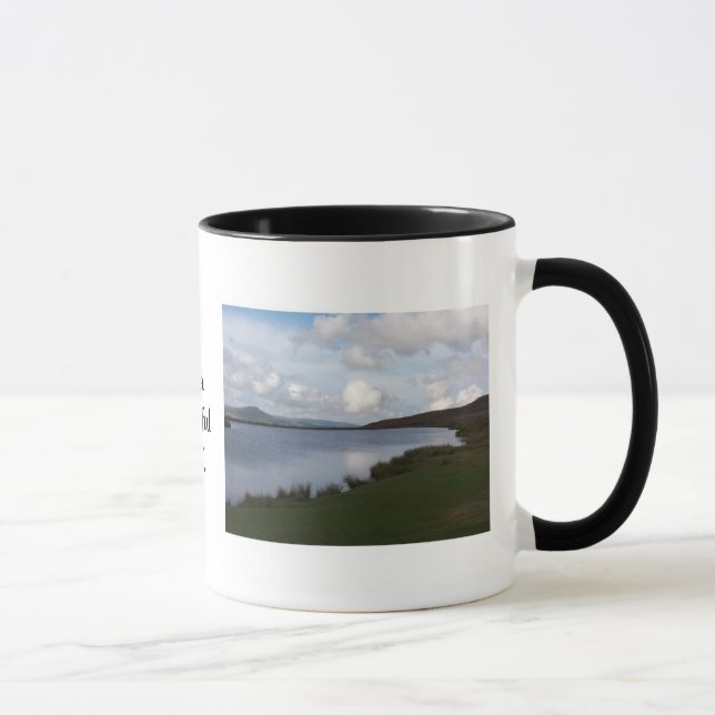 Caneca Gales, Keeper's Pond, Ringer Mug (Direita)