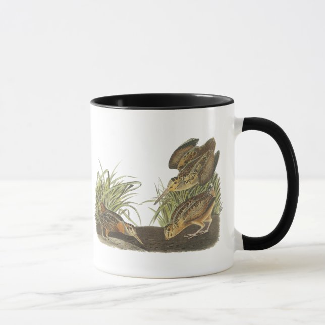 Caneca Galinhola americana, impressão de John Audubon (Direita)