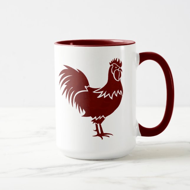 Caneca Galo Caipira Fresco e Rústico (Direita)