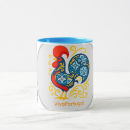 Caneca Galo de Barcelos – Galo Português Azulejo
