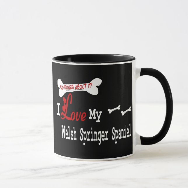 Caneca Galsh Springer Spaniel (I Love) (Direita)
