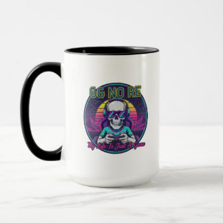 Caneca Gamer Caveira GG Sem Reclamação