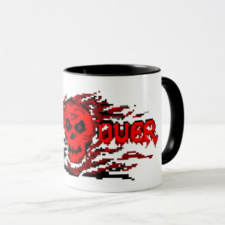 Caneca Gamer Mug - Crânio Apelente De 8 Bits - JOGO SOBRE