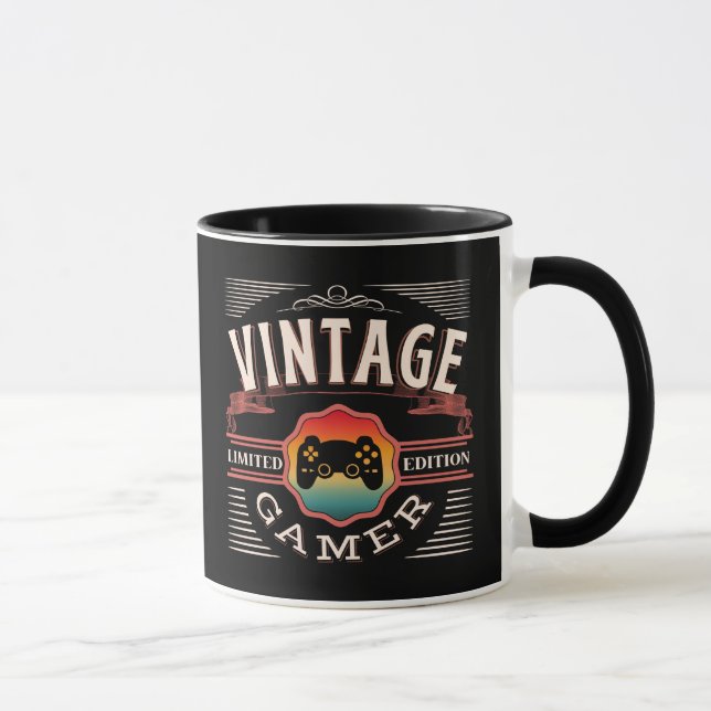 CANECA GAMER VINTAGE EDIÇÃO LIMITADA (Direita)
