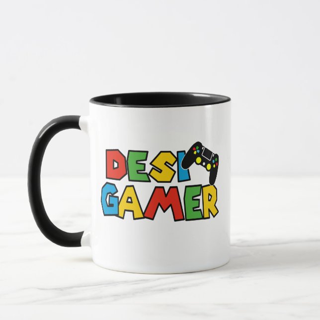 Caneca Gaming Mug engraçado para os jogadores | Presente  (Esquerda)