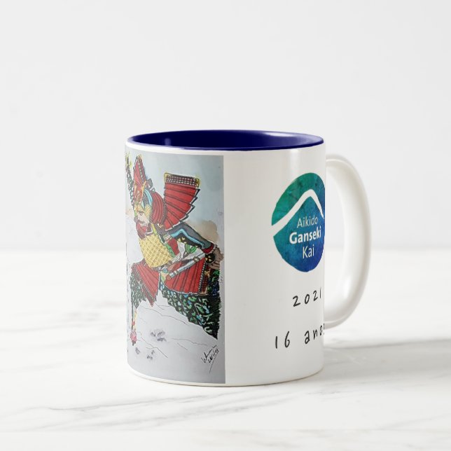 Caneca Ganseki Kai  Aikido  16 anos (Frente Esquerda)
