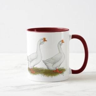 Caneca Gansos africanos brancos