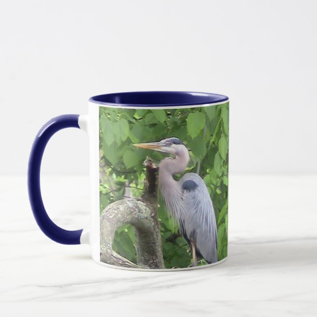 Caneca Garças Azuis Grandes (Esquerda)