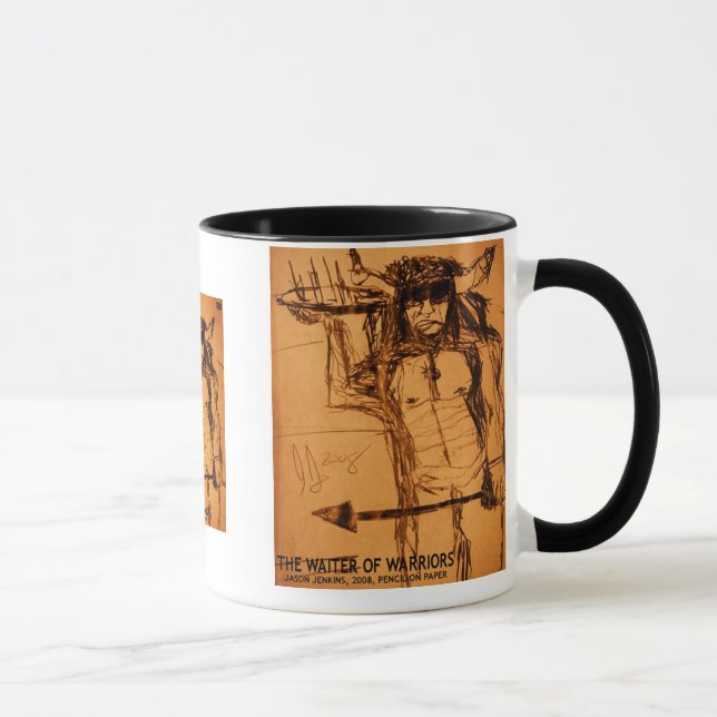 CANECA GARÇOM DOS GUERREIROS (Direita)