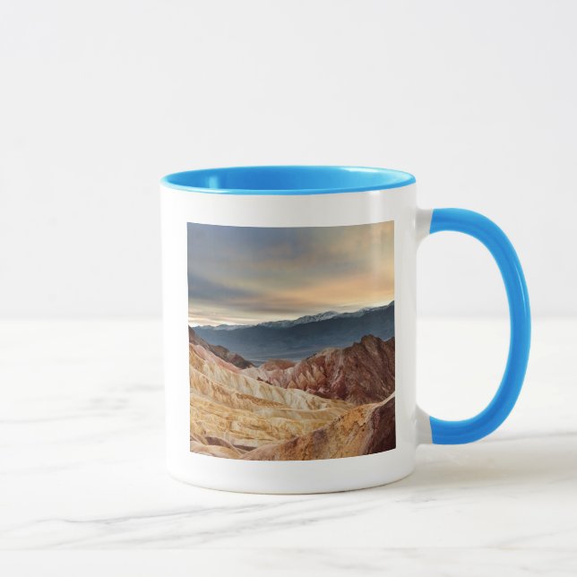 Caneca Garganta dourada no por do sol (Direita)