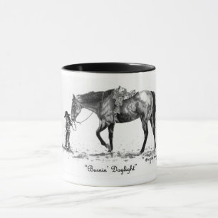 Caneca Garota, "Burnin" Daylight