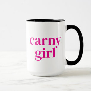 Caneca Garota Clássica do Parque de Diversões Grande