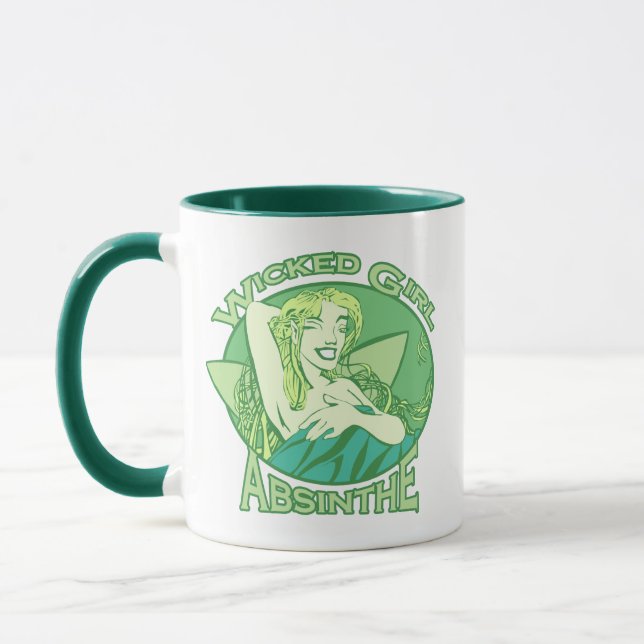 Caneca Garota Má Absinthe Mug (Esquerda)