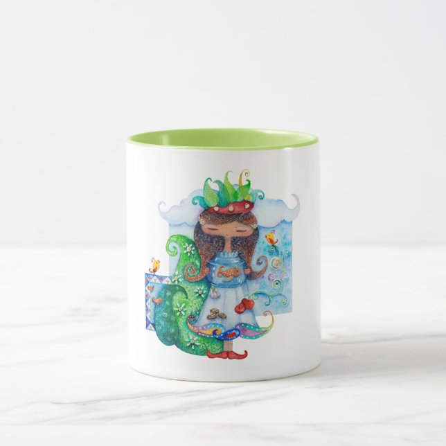 Caneca Garota Persa (Centro)