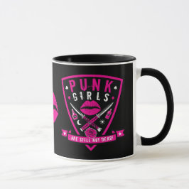 Caneca Garotas Punk ainda não são mortos!