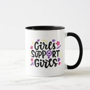 Caneca Garotas suportam garotas