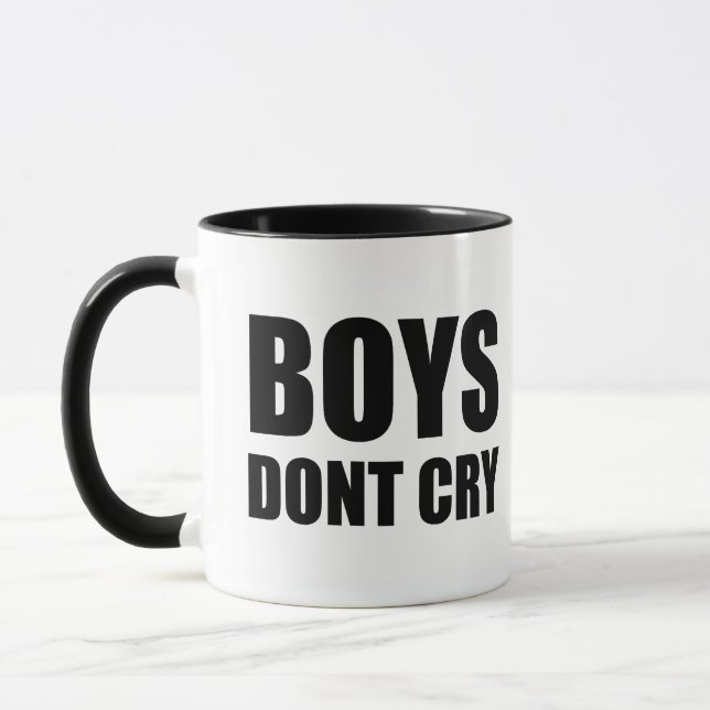Caneca garotos não choram (Esquerda)