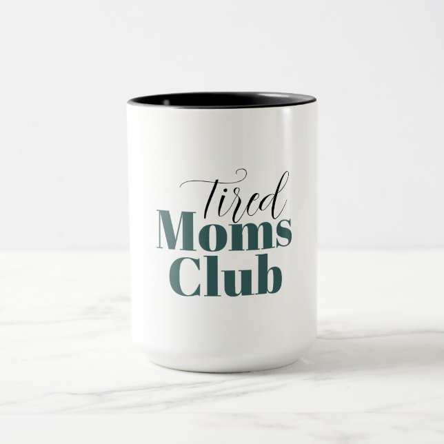 Caneca Garrafa de água do Clube de mães Cansadas (Centro)
