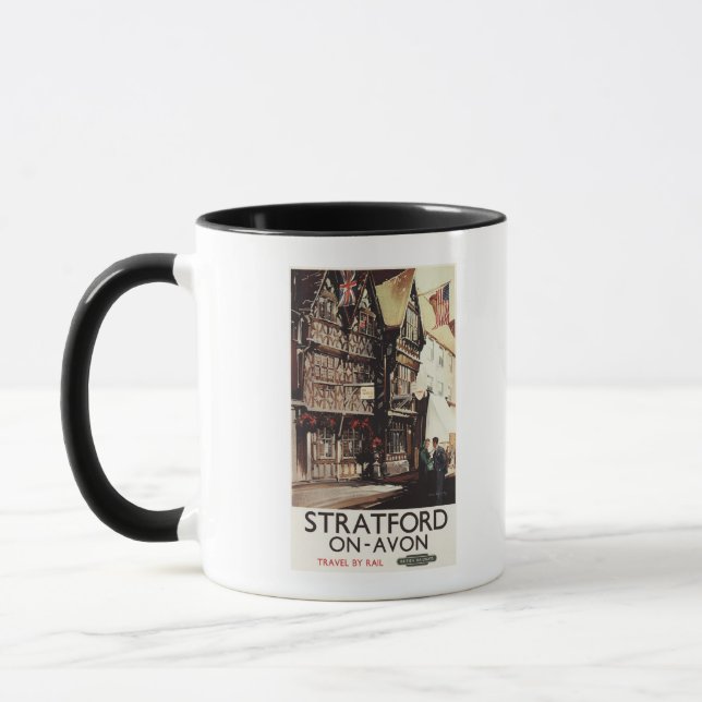 Caneca Garrick Inn e Harvard House Rail Poster (Esquerda)