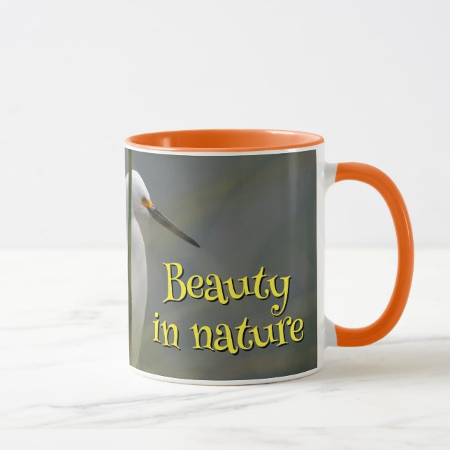 Caneca Garza blanca (Direita)