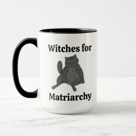 Caneca Gata Mãe Feminista Astrologia Tarot Zodíaco Bruxa