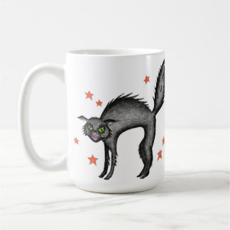 Caneca Gata Negra