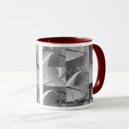 Caneca Gateway famoso para o oeste da Rua Louis Arch