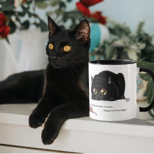 Caneca Gatinho Bumbum traçado