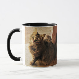 Caneca Gatinho curioso