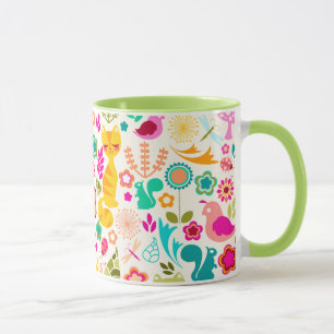 Caneca Gatinho do jardim