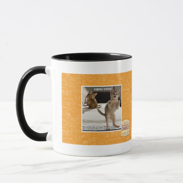 Caneca Gatinho do raptor (Esquerda)