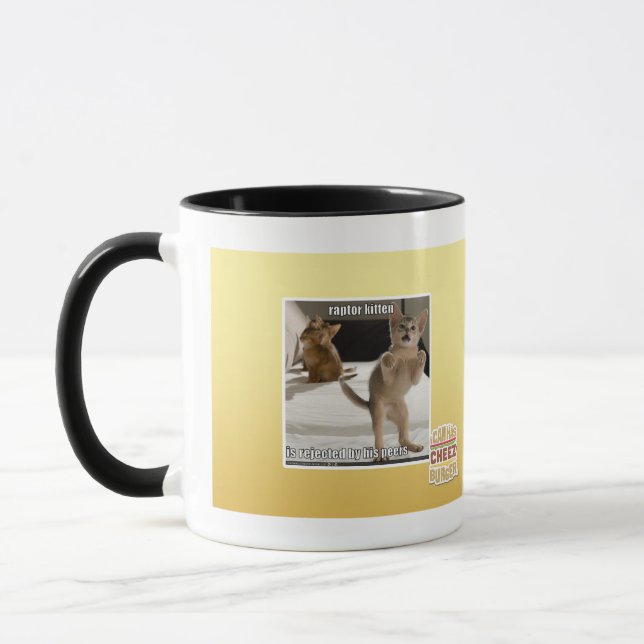Caneca Gatinho do raptor (Esquerda)