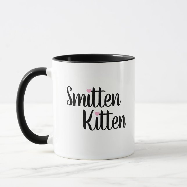 Caneca Gatinho Enamorado Cute Valentine (Esquerda)