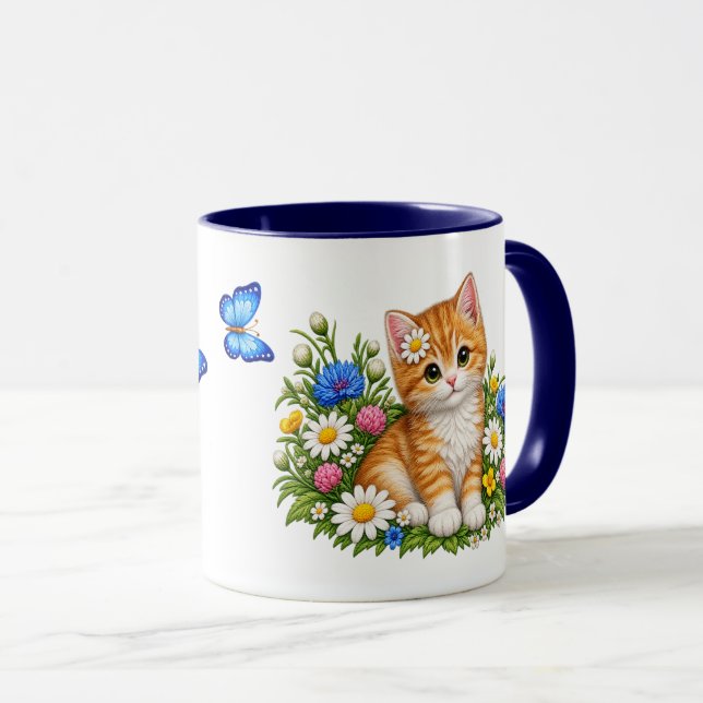 Caneca Gatinho Fofo (Frente Esquerda)
