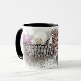 Caneca Gatinho Gato De Gato De Gatinho Jogando Bola De Ga