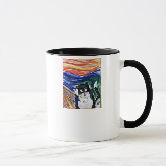 Caneca Gatinho Gritar Mug (pequeno) (Direita)