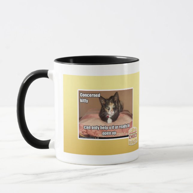 Caneca Gatinho interessado (Esquerda)