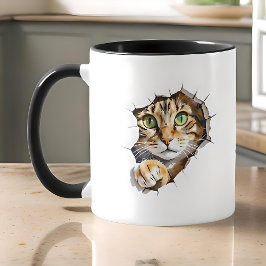 Caneca Gatinho Ka-Boom Mug por ORION
