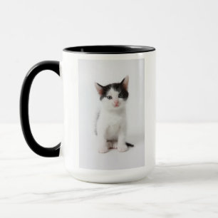 Caneca Gatinho manchado preto