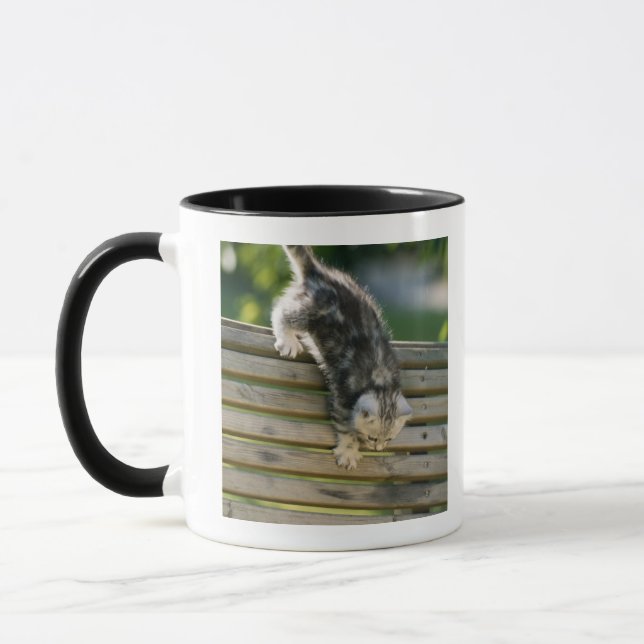 Caneca Gatinho que move-se para baixo no banco (Esquerda)