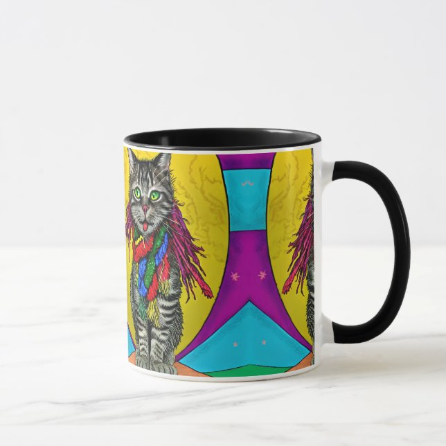 Caneca Gatinho Rasta I (Direita)