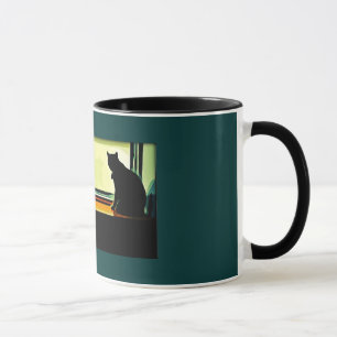 Caneca Gatinhos da janela do desenho animado