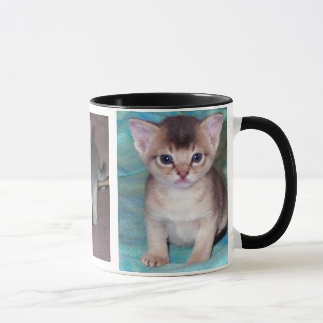 Caneca Gatinhos de Gato Abissino (Direita)