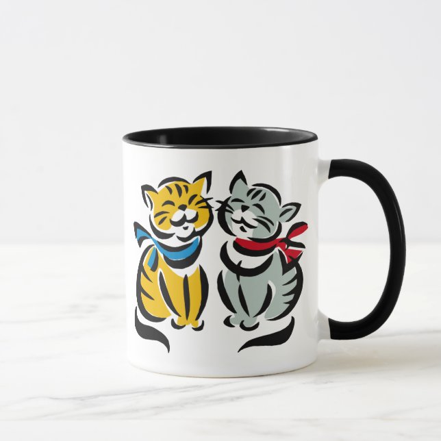 Caneca Gatinhos felizes (Direita)