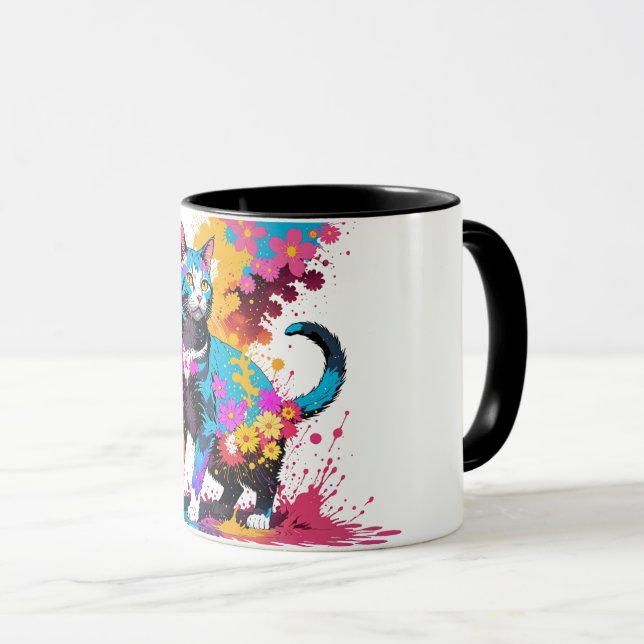 Caneca Gato (Frente Esquerda)