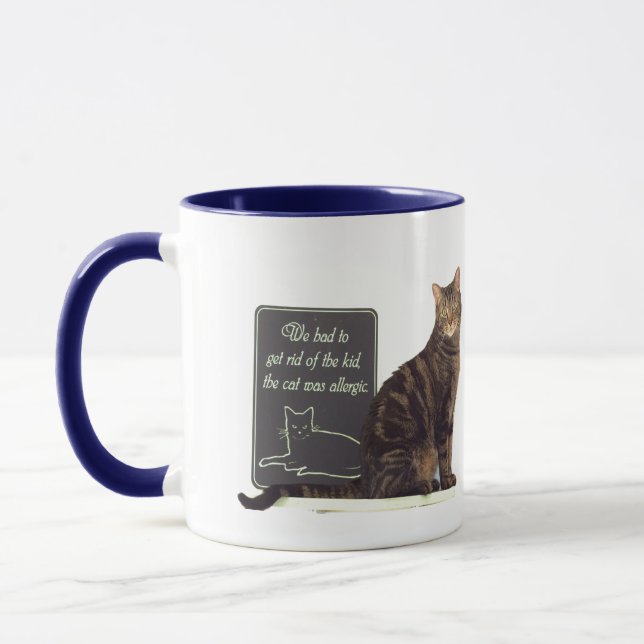Caneca Gato Alérgico (Esquerda)